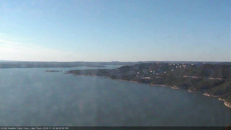Lake Travis webcam, November 16, 2018 3:05 PM CT