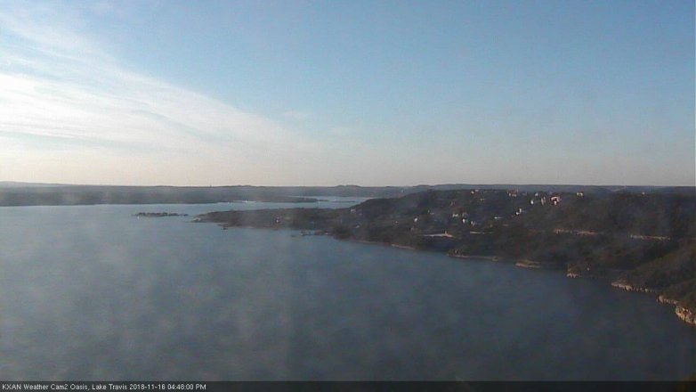 Lake Travis webcam, November 16, 2018 3:50 PM CT