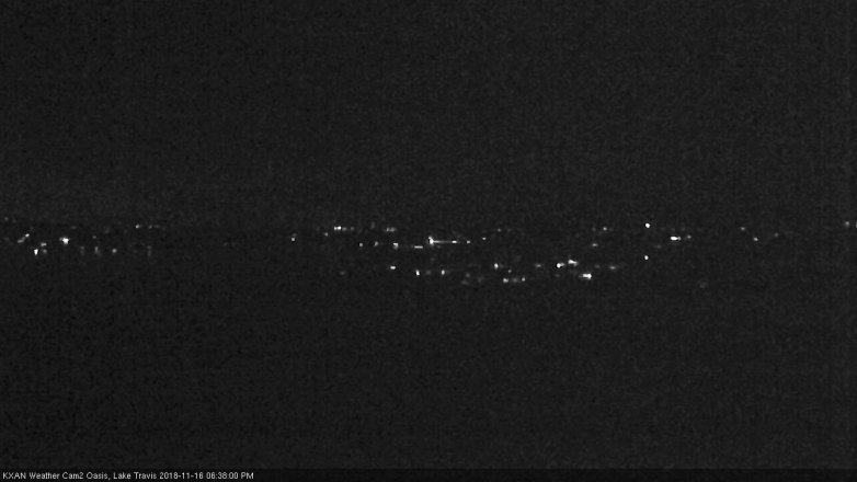 Lake Travis webcam, November 16, 2018 5:40 PM CT