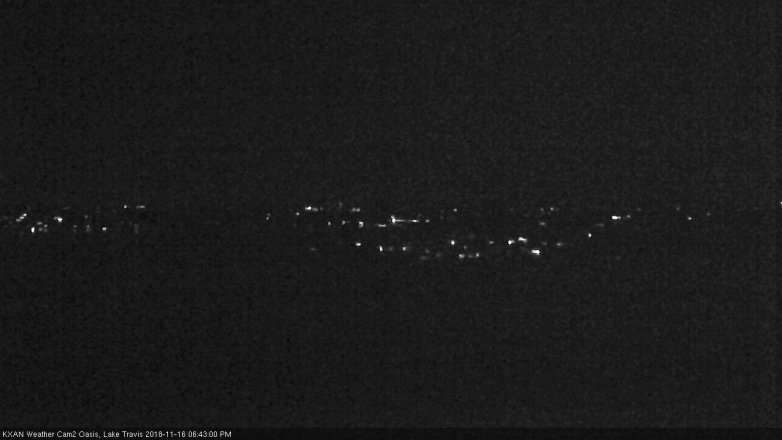 Lake Travis webcam, November 16, 2018 5:45 PM CT
