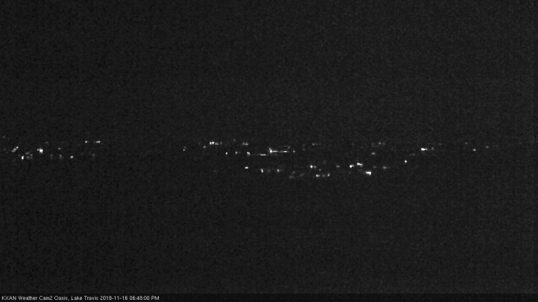 Lake Travis webcam, November 16, 2018 5:50 PM CT