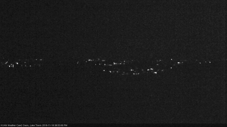 Lake Travis webcam, November 16, 2018 5:55 PM CT