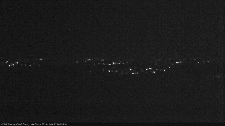 Lake Travis webcam, November 16, 2018 6:10 PM CT
