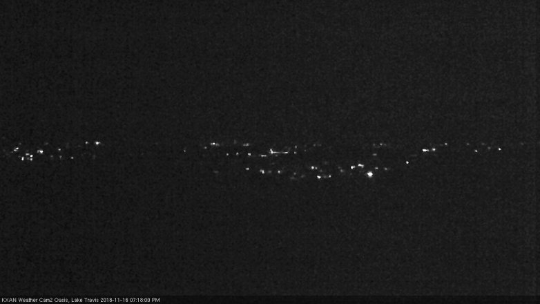 Lake Travis webcam, November 16, 2018 6:20 PM CT