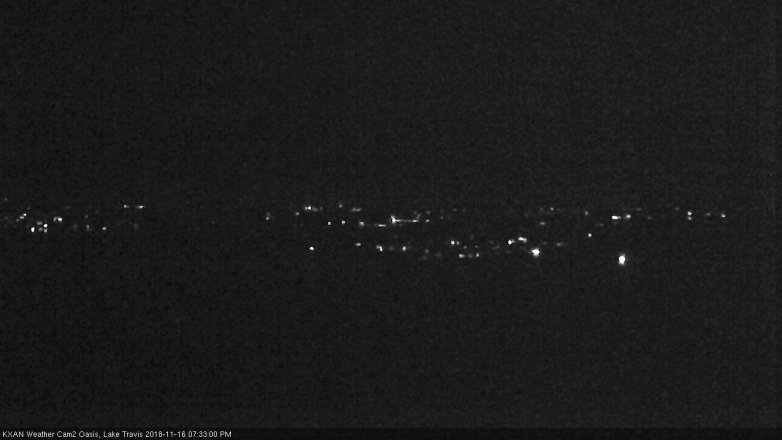 Lake Travis webcam, November 16, 2018 6:35 PM CT
