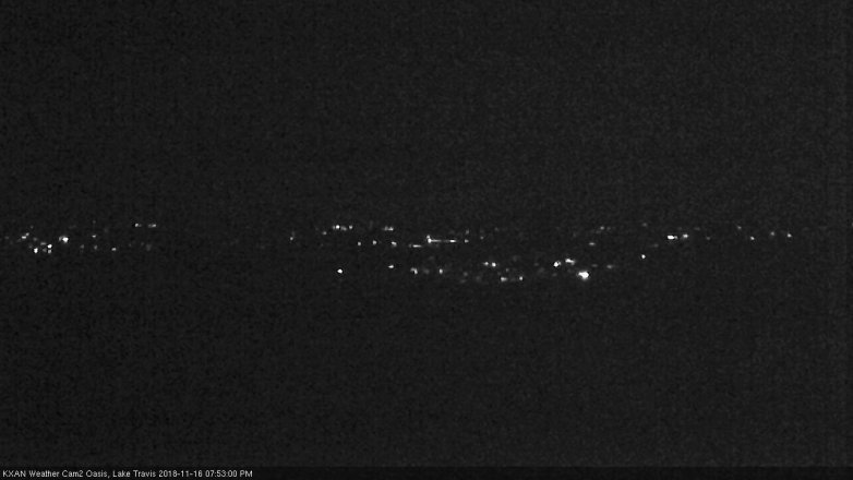 Lake Travis webcam, November 16, 2018 6:55 PM CT