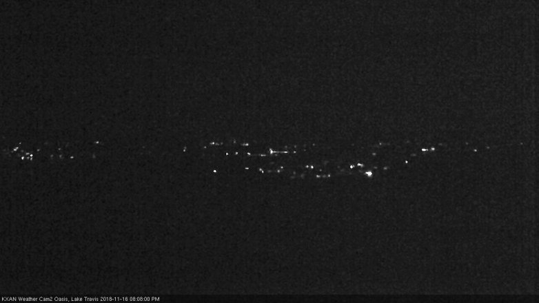 Lake Travis webcam, November 16, 2018 7:10 PM CT
