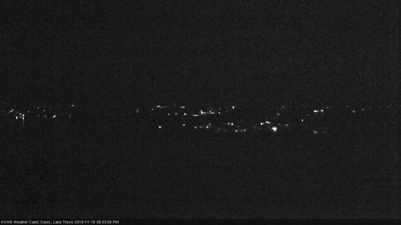 Lake Travis webcam, November 16, 2018 7:35 PM CT