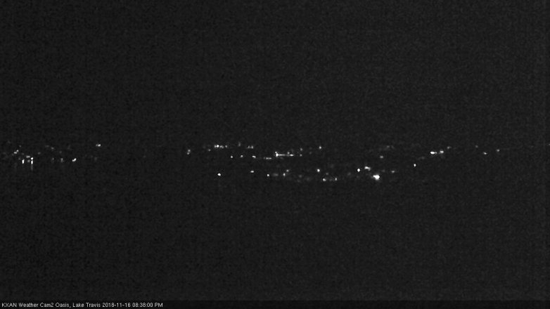 Lake Travis webcam, November 16, 2018 7:40 PM CT