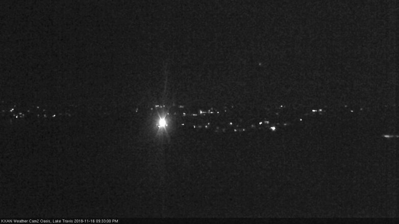 Lake Travis webcam, November 16, 2018 8:35 PM CT