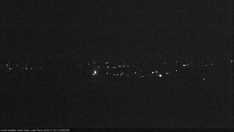 Lake Travis webcam, November 16, 2018 10:25 PM CT