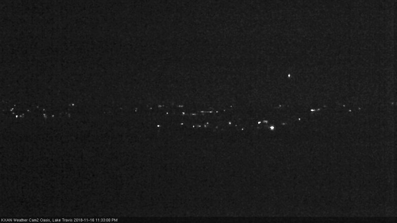 Lake Travis webcam, November 16, 2018 10:35 PM CT