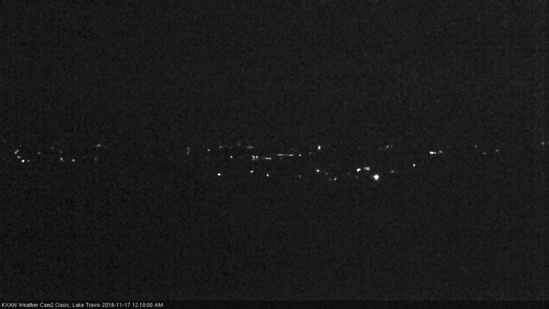 Lake Travis webcam, November 16, 2018 11:20 PM CT