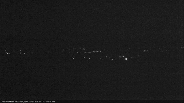Lake Travis webcam, November 16, 2018 12:00 AM CT