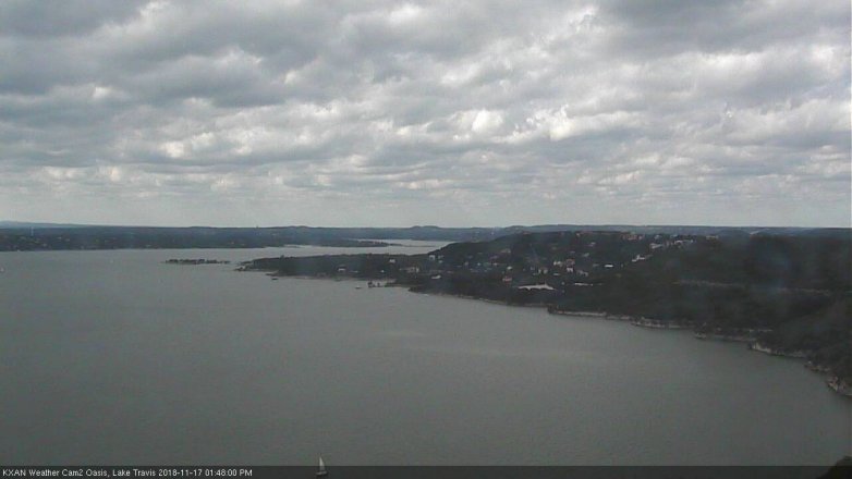 Lake Travis webcam, November 17, 2018 12:50 PM CT