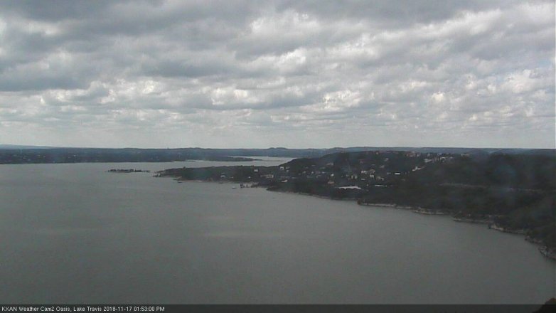 Lake Travis webcam, November 17, 2018 12:55 PM CT