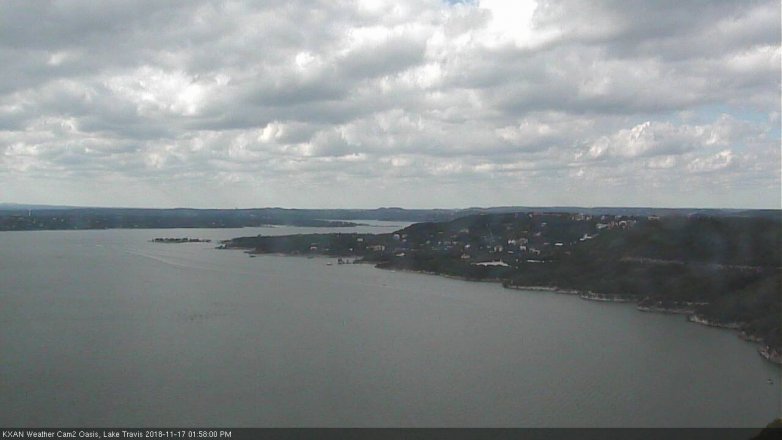Lake Travis webcam, November 17, 2018 1:00 PM CT