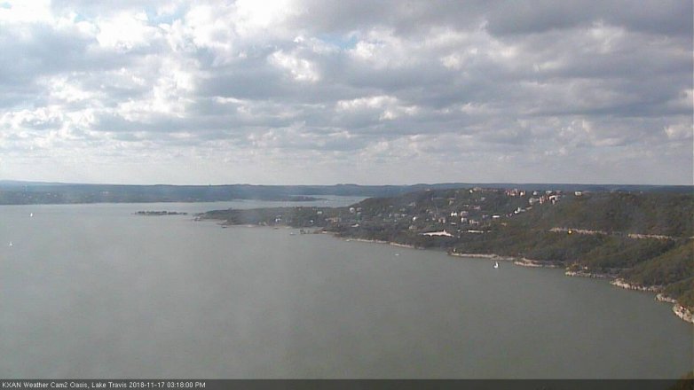 Lake Travis webcam, November 17, 2018 2:20 PM CT