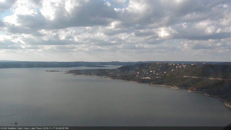Lake Travis webcam, November 17, 2018 2:50 PM CT