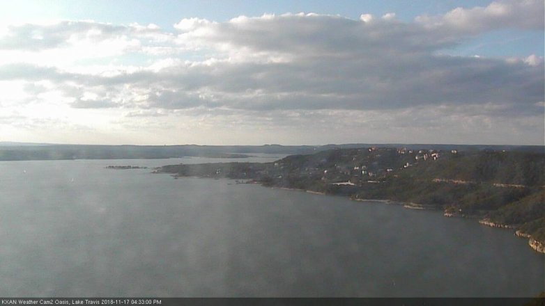 Lake Travis webcam, November 17, 2018 3:35 PM CT