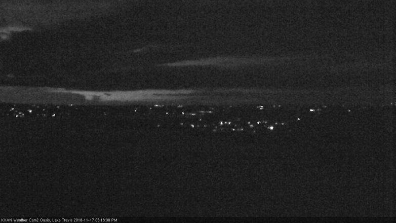Lake Travis webcam, November 17, 2018 5:20 PM CT