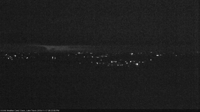 Lake Travis webcam, November 17, 2018 5:25 PM CT