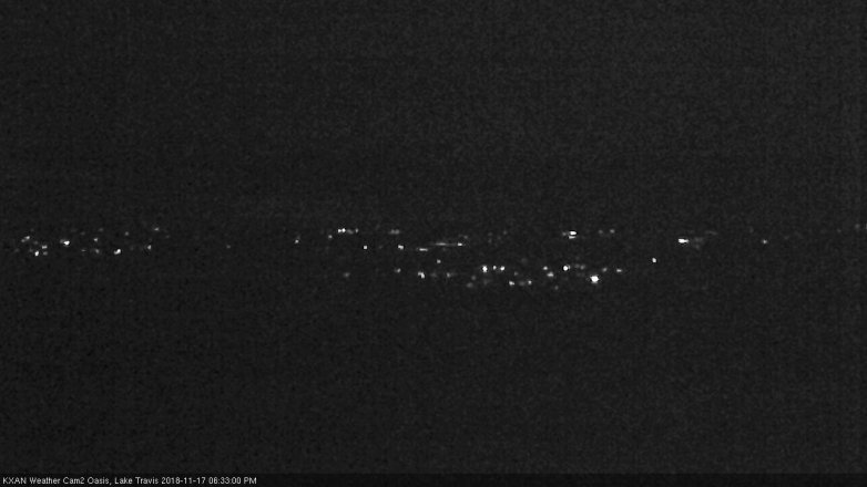 Lake Travis webcam, November 17, 2018 5:35 PM CT