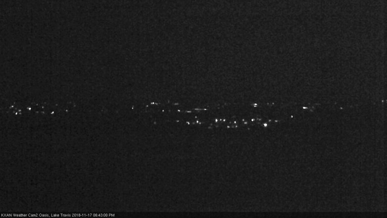 Lake Travis webcam, November 17, 2018 5:45 PM CT