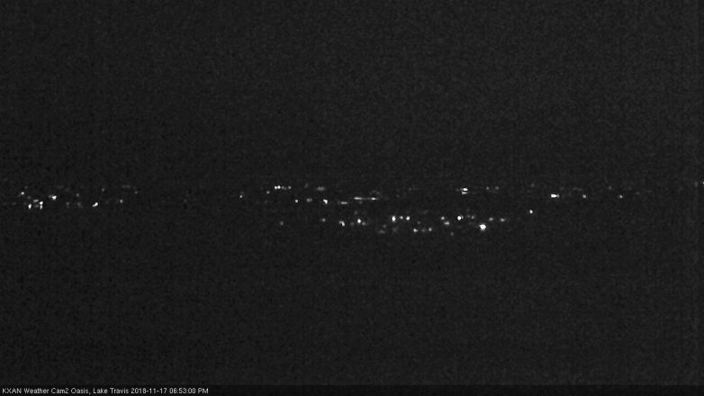 Lake Travis webcam, November 17, 2018 5:55 PM CT