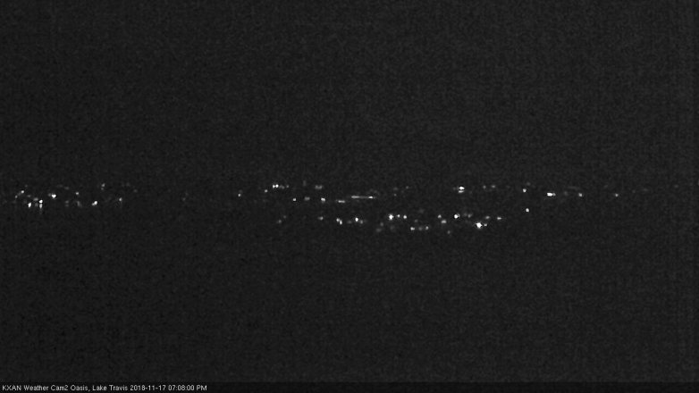 Lake Travis webcam, November 17, 2018 6:10 PM CT