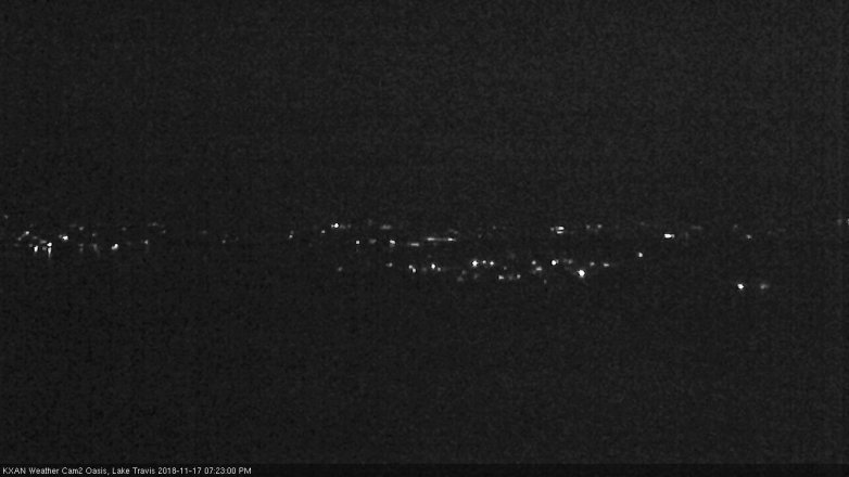 Lake Travis webcam, November 17, 2018 6:25 PM CT