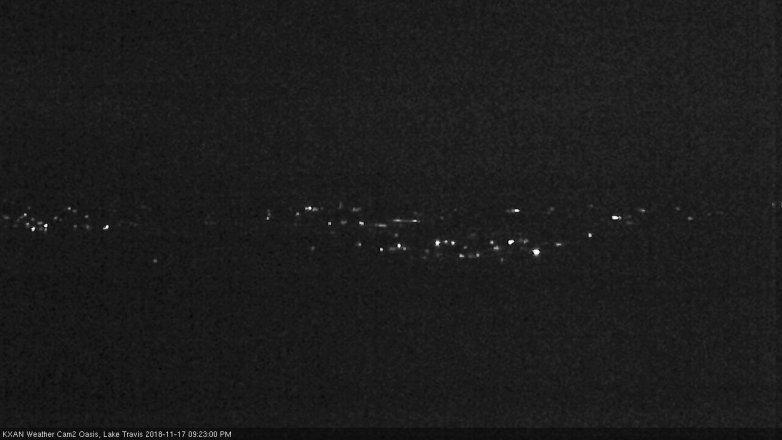 Lake Travis webcam, November 17, 2018 8:25 PM CT