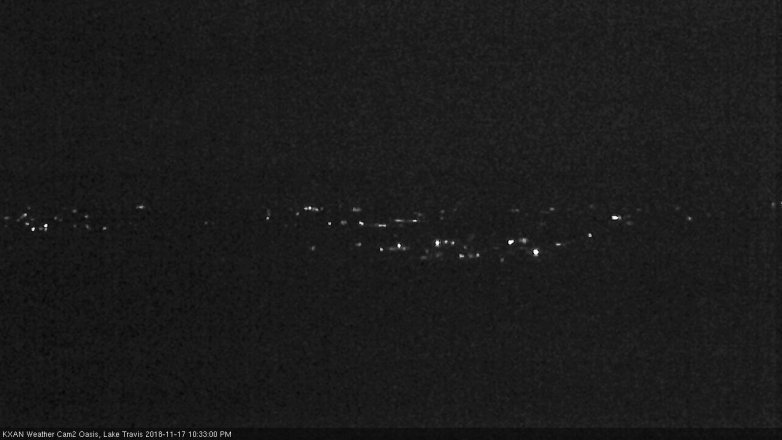Lake Travis webcam, November 17, 2018 9:35 PM CT