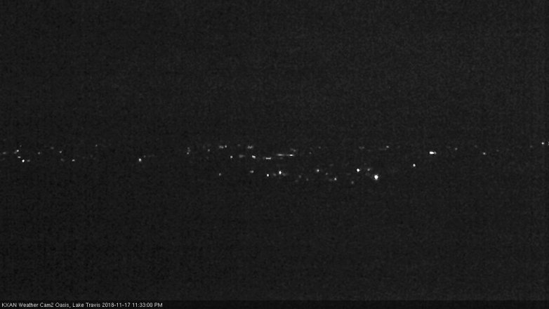 Lake Travis webcam, November 17, 2018 10:35 PM CT