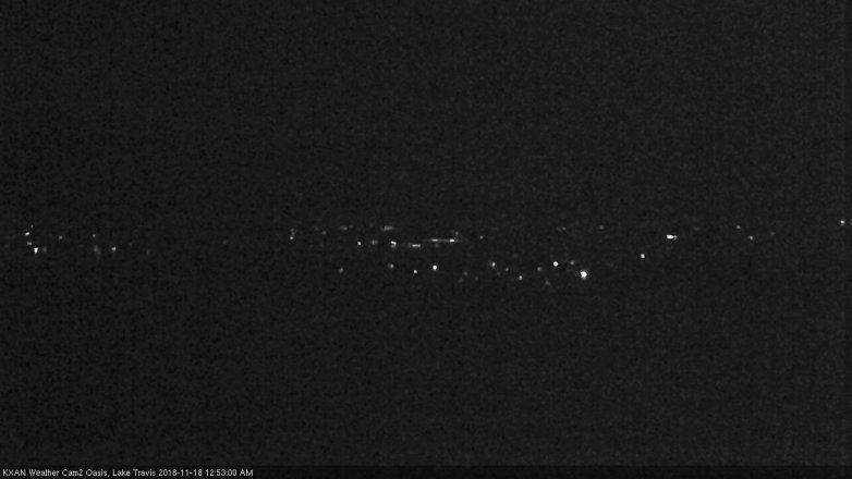 Lake Travis webcam, November 17, 2018 11:55 PM CT