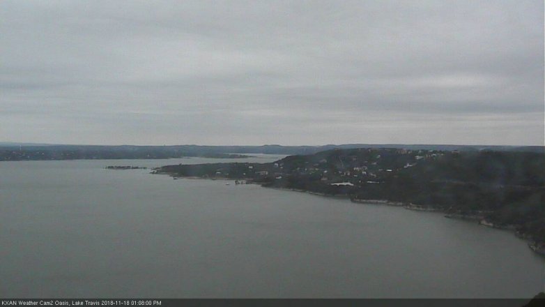 Lake Travis webcam, November 18, 2018 12:10 PM CT