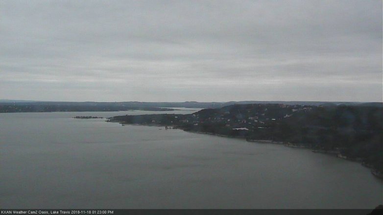 Lake Travis webcam, November 18, 2018 12:25 PM CT