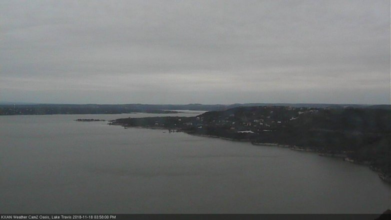 Lake Travis webcam, November 18, 2018 3:00 PM CT