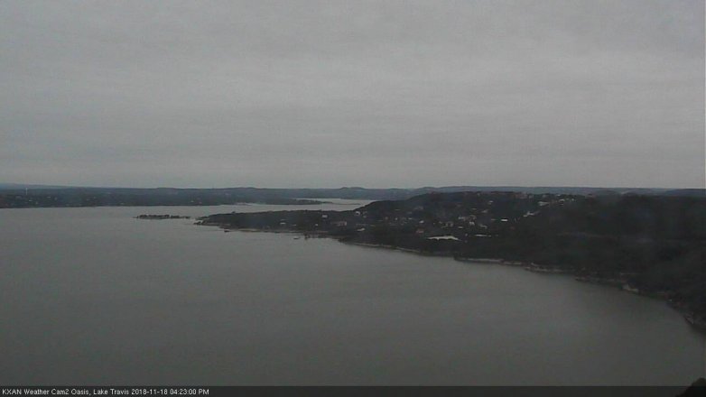 Lake Travis webcam, November 18, 2018 3:25 PM CT