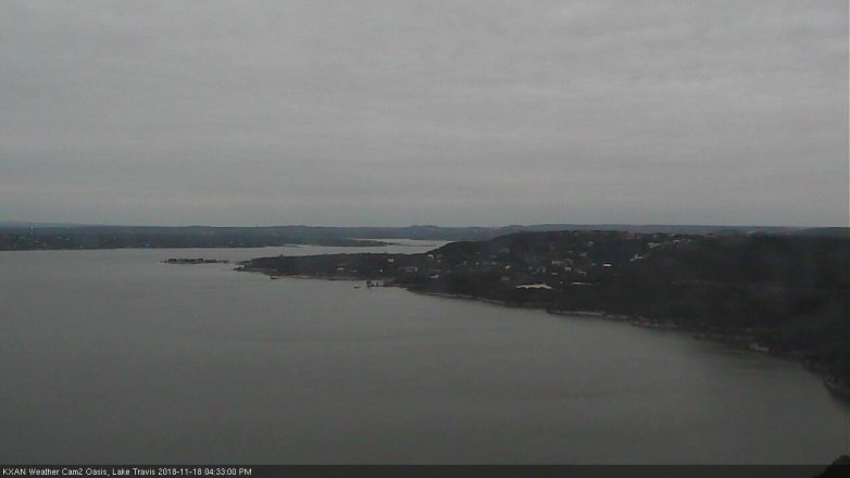 Lake Travis webcam, November 18, 2018 3:35 PM CT