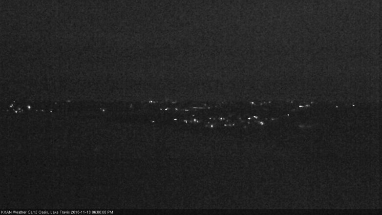 Lake Travis webcam, November 18, 2018 5:10 PM CT