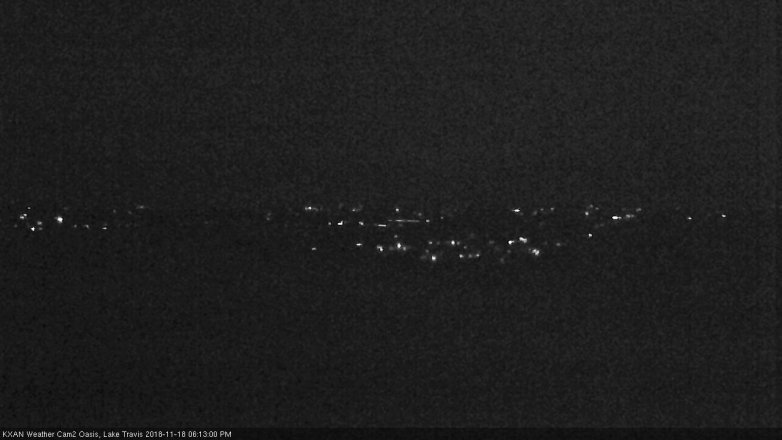Lake Travis webcam, November 18, 2018 5:15 PM CT