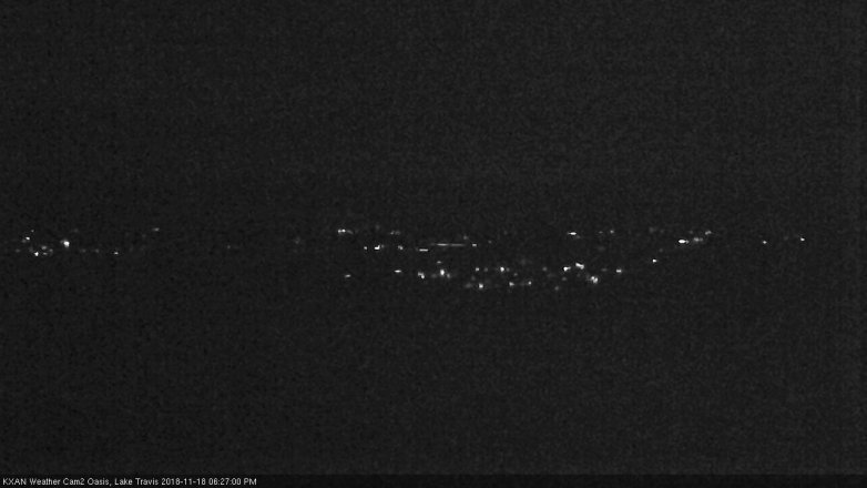 Lake Travis webcam, November 18, 2018 5:30 PM CT