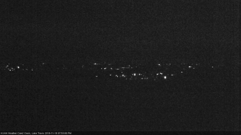 Lake Travis webcam, November 18, 2018 6:55 PM CT