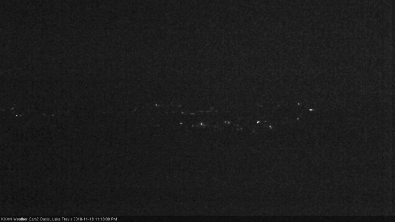 Lake Travis webcam, November 18, 2018 10:15 PM CT