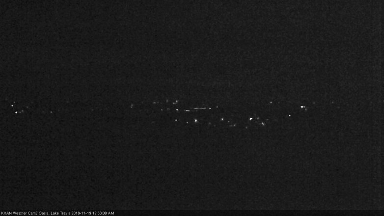 Lake Travis webcam, November 18, 2018 11:55 PM CT