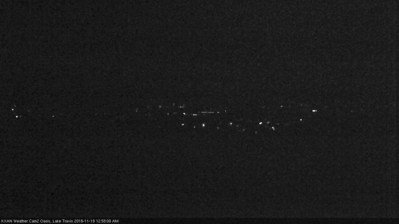 Lake Travis webcam, November 18, 2018 12:00 AM CT