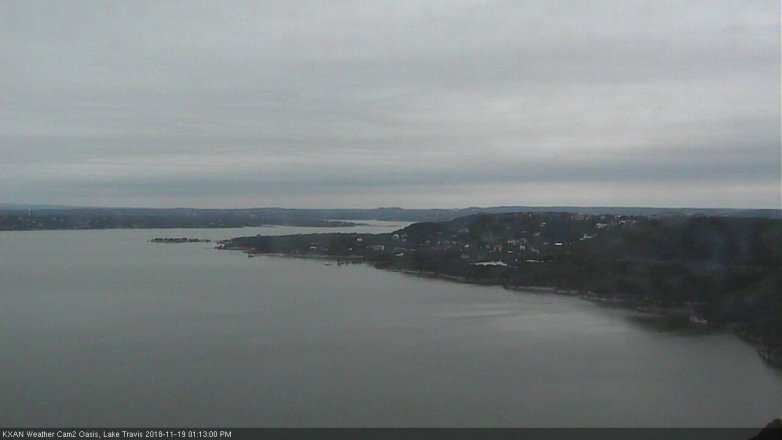 Lake Travis webcam, November 19, 2018 12:15 PM CT