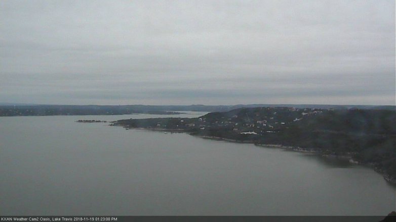 Lake Travis webcam, November 19, 2018 12:25 PM CT