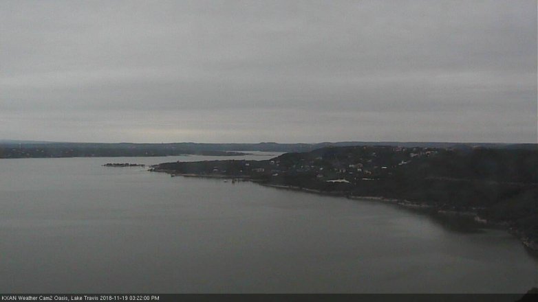 Lake Travis webcam, November 19, 2018 2:25 PM CT